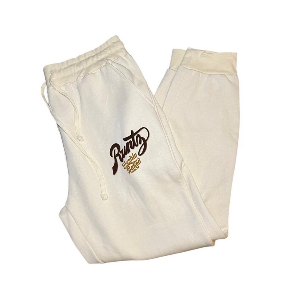 Runtz Men Tan Fleece Jogger Sweat Pants Size: XL